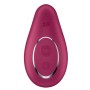 Satisfyer Dipping Delight Lay-On Vibrator Rot – Präzise Klitoris-Stimulation mit 12 Vibrationsprogrammen