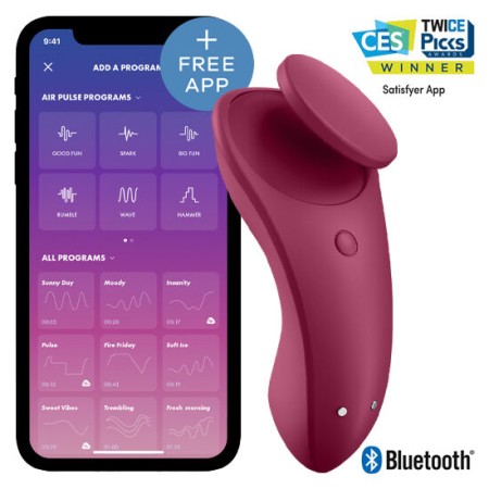 SATISFYER Sexy Secret Panty - Diskreter Vibrationsspaß mit App-Steuerung
