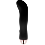 DOLCE VITA - Wiederaufladbarer Vibrator Two Schwarz mit 7 Geschwindigkeiten