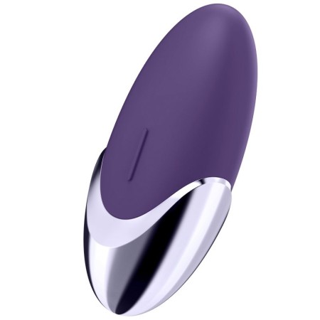 SATISFYER LAYONS PURPLE PLEASURE - Leistungsstarker Kontaktvibrator aus medizinischem Silikon