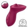 SATISFYER EXCITERRR Lay-On Vibrator mit rollender Kugel - Fuchsia