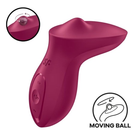 SATISFYER EXCITERRR Lay-On Vibrator mit rollender Kugel - Fuchsia