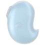 SATISFYER Cutie Ghost Lay-On Vibrator in Hellblau – Druckwellen & Vibration