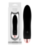 DOLCE VITA - Wiederaufladbarer Vibrator Four Schwarz mit 7 Geschwindigkeiten