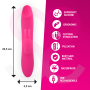 MORESSA Molly Premium Silikon Vibrator mit Up&Down Impuls und starker Vibration, wiederaufladbar