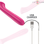 INTENSE - PATY Vibrator 19 cm flexibel mit 10 Vibrationsmodi, Modell 2, Rosa