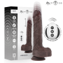 MR INTENSE - Matt Realistischer Multifunktions-Dildo mit Vibration und Fernbedienung 22 cm - Ø 4 cm