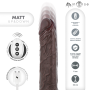 MR INTENSE - Matt Realistischer Multifunktions-Dildo mit Vibration und Fernbedienung 22 cm - Ø 4 cm