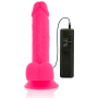 DIVERSIA Realistischer Flexibler Vibrationsdildo Rosa 20,5 cm