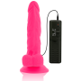 DIVERSIA Realistischer Flexibler Vibrationsdildo Pink 18 cm - Ø 4 cm