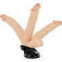 BASECOCK - Realistischer, artikulierbarer Vibrator mit Fernbedienung, 20 cm x 4,5 cm