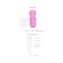 XOCOON - THE TRAVELLER WAND FUCHSIA: Leistungsstarke, wiederaufladbare Massagevariante