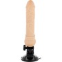 BASECOCK - Realistischer Vibrator mit Fernbedienung, 19,5 cm Länge, 4 cm Durchmesser