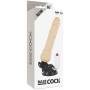 BASECOCK - Realistischer Vibrator mit Fernbedienung, 19,5 cm Länge, 4 cm Durchmesser
