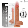 MR INTENSE BALDWIN Realistischer Multifunktions-Dildo mit Vibration und Fernbedienung 22 cm