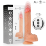 MR INTENSE Brosnan Realistischer Multifunktions-Dildo mit Vibrations- und Auf-Ab-Bewegung, Fernbedienung, 22 cm - Ø 4 cm