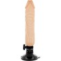 BASECOCK Realistischer Vibrator mit Fernbedienung, 20 cm Länge, 4 cm Durchmesser