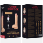 CYBER SILICOCK - Realistischer Fernbedienungs-Dildo Master Huck 20,9 cm - Ø 4 cm