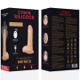 CYBER SILICOCK - Realistischer Fernbedienungsvibrator Mr Rick 20,9 cm -Ø- 4 cm