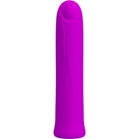 PRETTY LOVE - CURTIS MINI VIBRATOR SUPER POWER, 12 Vibrationsmodi, violette Silikon