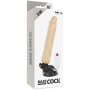 BASECOCK Realistischer Vibrator mit Fernbedienung 21 cm - Natürliche Textur