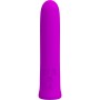 PRETTY LOVE - CURTIS MINI VIBRATOR SUPER POWER, 12 Vibrationsmodi, violette Silikon