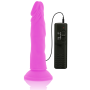 DIVERSIA Realistischer Flexibler Vibrationsdildo Lila 23 cm - Ø 4,3 cm