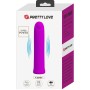 PRETTY LOVE - CURTIS MINI VIBRATOR SUPER POWER, 12 Vibrationsmodi, violette Silikon