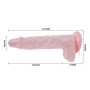 BAILE - Super Rota Dong realistischer Dildo mit Rotation 20,5 cm