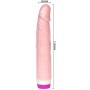 BAILE Realistischer Vibrator für Anfänger 21,5 cm - Hautfarben