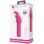 PRETTY LOVE Gerardo Silikon Vibrator mit Fuchsienfarbenem Rabbit-Aufsatz