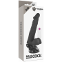 BASECOCK - Realistischer, artikulierbarer Vibrator mit Fernbedienung, schwarz, 20 cm
