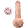 ARMONY - Realistischer Vibrator-Dildo mit Thrusting und Zungenstimulator, 19 cm