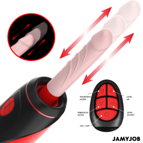 JAMYJOB PYSTON Basis Automatischer Masturbator mit Fernbedienung und Dildo