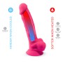 SILEXD Realistisches Penis Modell 18" Rosa mit Vibration & Fernbedienung
