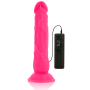 DIVERSIA Realistischer Flexibler Vibrationsdildo Pink 21 cm - Ø 4,9 cm