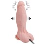 BAILE Realistischer Vibrations- und Aufblasbarer Dildo 18,8 cm