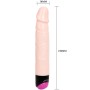 BAILE - Colorful Sex Vibrator mit Vibration und Rotation, 24 cm